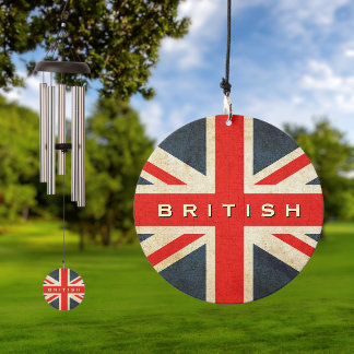 British Grunge Union Jack Premium Wind Chime