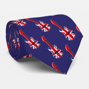 British Guitar Player Neck Tie
