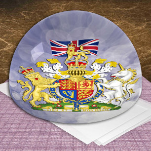 British Holiday, Dome, patriotic, United Kingdom Paperweight