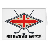 British Ice Hockey Flag (Front Horizontal)