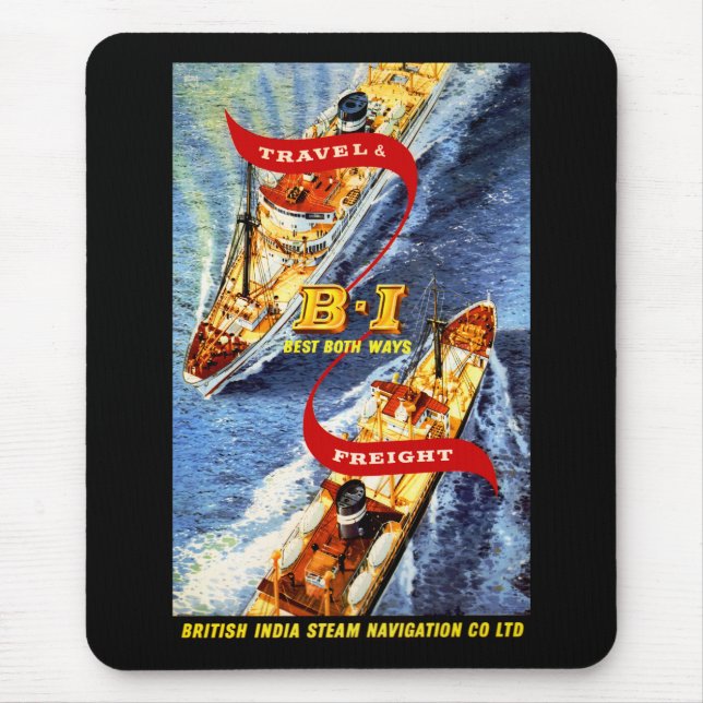 British India ~ Best Both Ways Mouse Pad (Front)