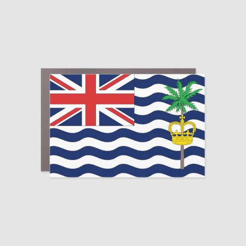 British Indian Ocean Territories Flag Car Magnet