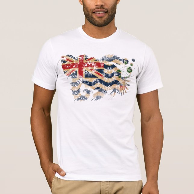 British Indian Ocean Territories Flag T-Shirt (Front)