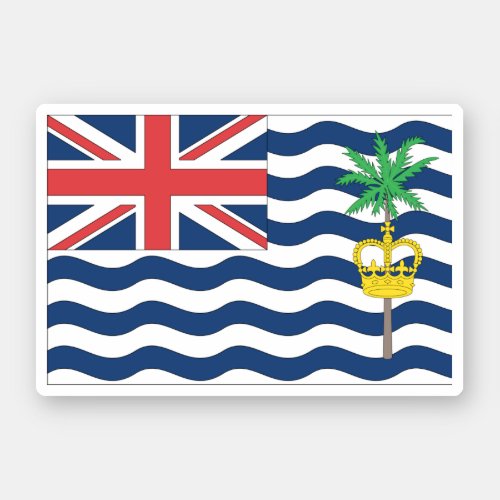British Indian Ocean Territories Sticker