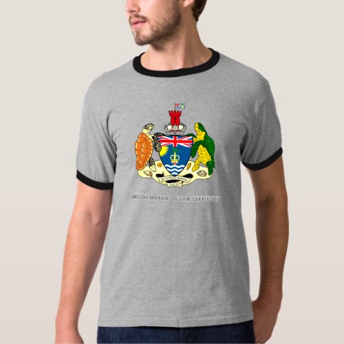 British Indian Ocean Territory Coat of Arms T_Shirt