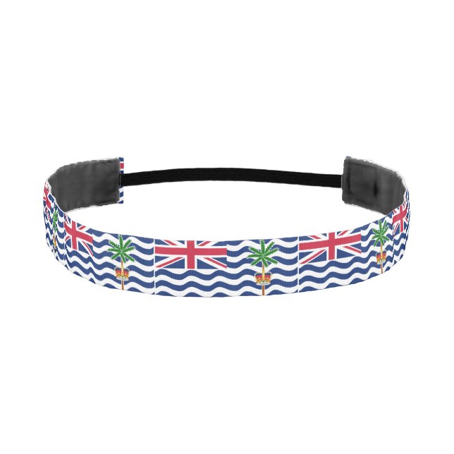 British Indian Ocean Territory Flag Athletic Headband (Front)