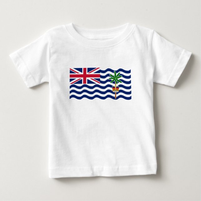 British Indian Ocean Territory Flag Baby T-Shirt (Front)