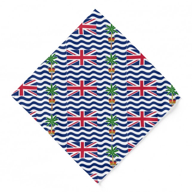 British Indian Ocean Territory Flag Bandana (Front)