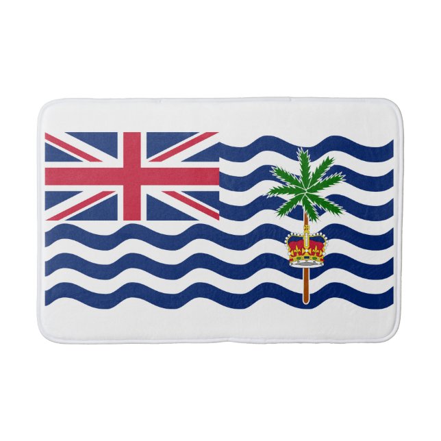 British Indian Ocean Territory Flag Bath Mat (Front)