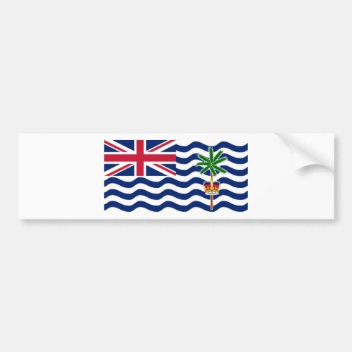 British Indian Ocean Territory Flag Bumper Sticker