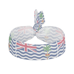 British Indian Ocean Territory Flag Elastic Hair Tie