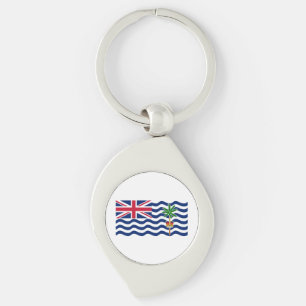 British Indian Ocean Territory Flag Keychain