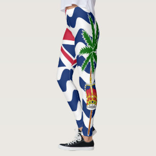 British Indian Ocean Territory Flag Leggings