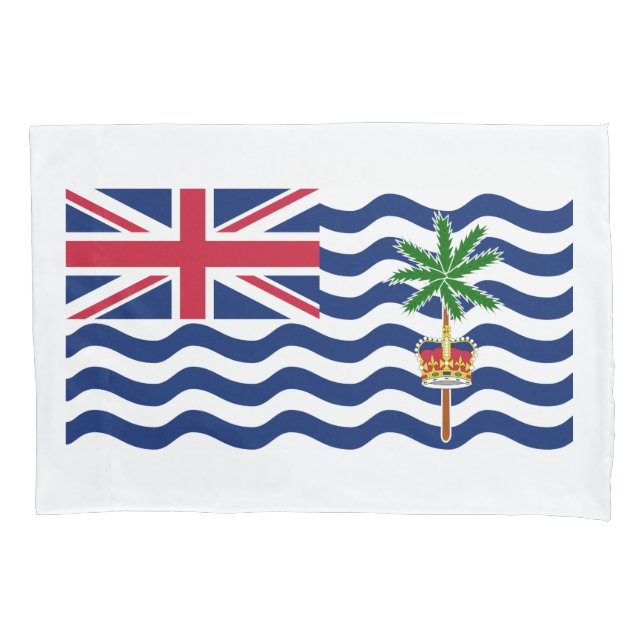 British Indian Ocean Territory Flag Pillow Case (Front)