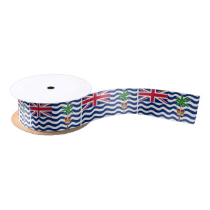 British Indian Ocean Territory Flag Satin Ribbon