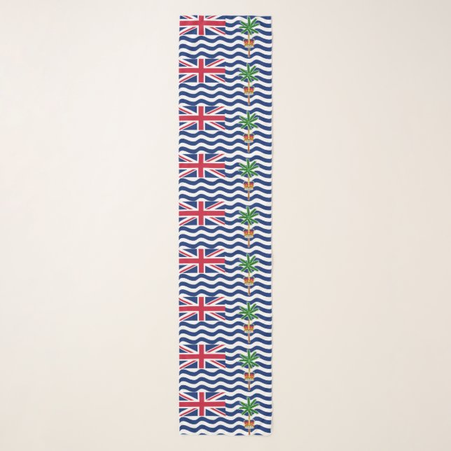 British Indian Ocean Territory Flag Scarf (Front)