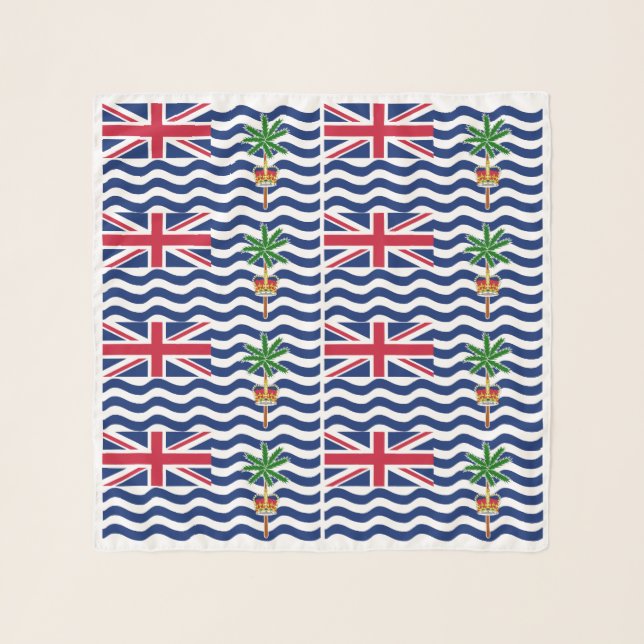 British Indian Ocean Territory Flag Scarf (Front)