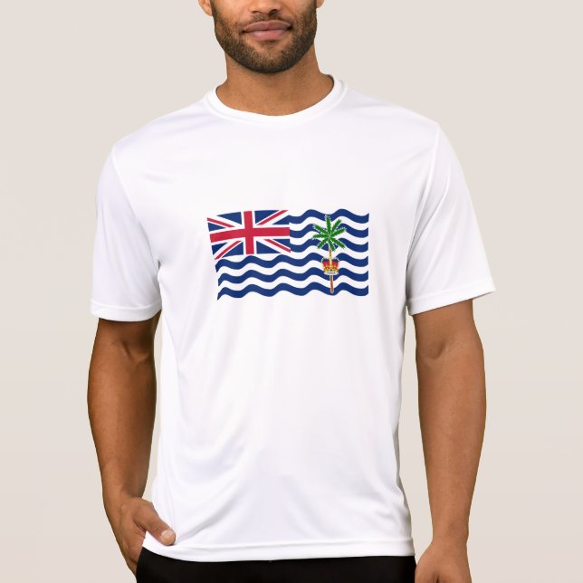 British Indian Ocean Territory Flag T-Shirt (Front)