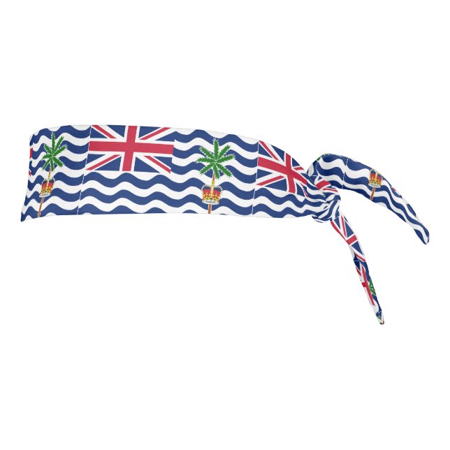 British Indian Ocean Territory Flag Tie Headband (Rotate 90)