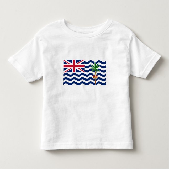 British Indian Ocean Territory Flag Toddler T-shirt (Front)