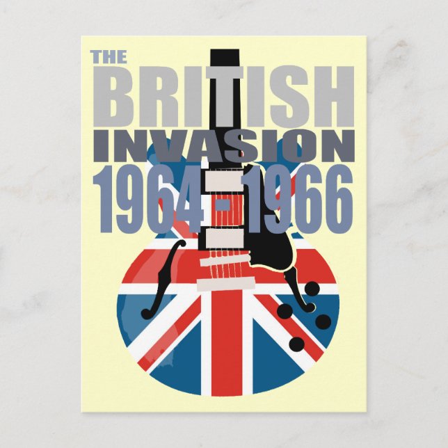British Invasion 2 Postcard (Front)