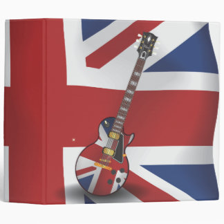 British Invasion 3 Ring Binder
