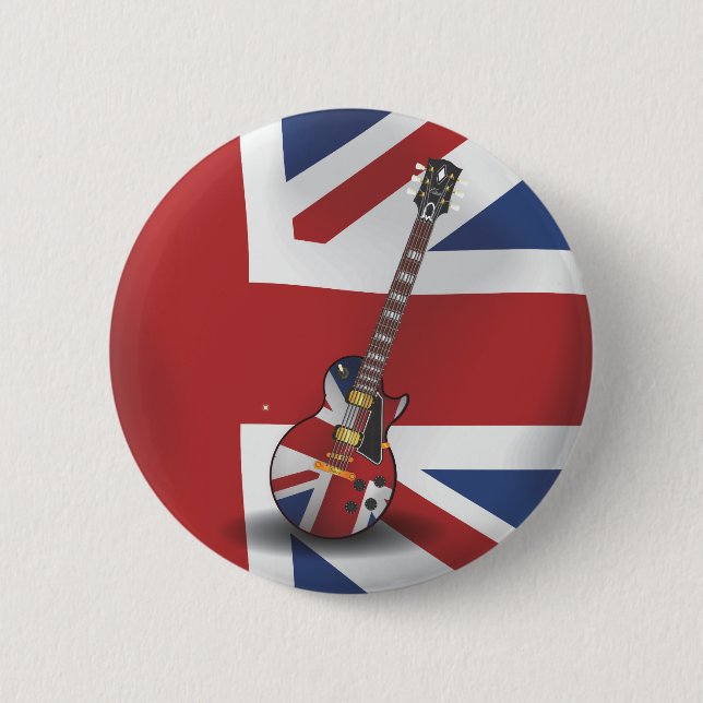 British Invasion Button (Front)