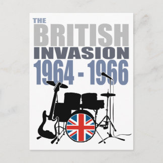 British Invasion III Postcard
