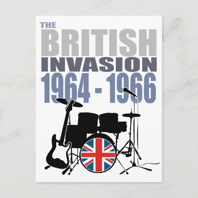 British Invasion III Postcard (Front)