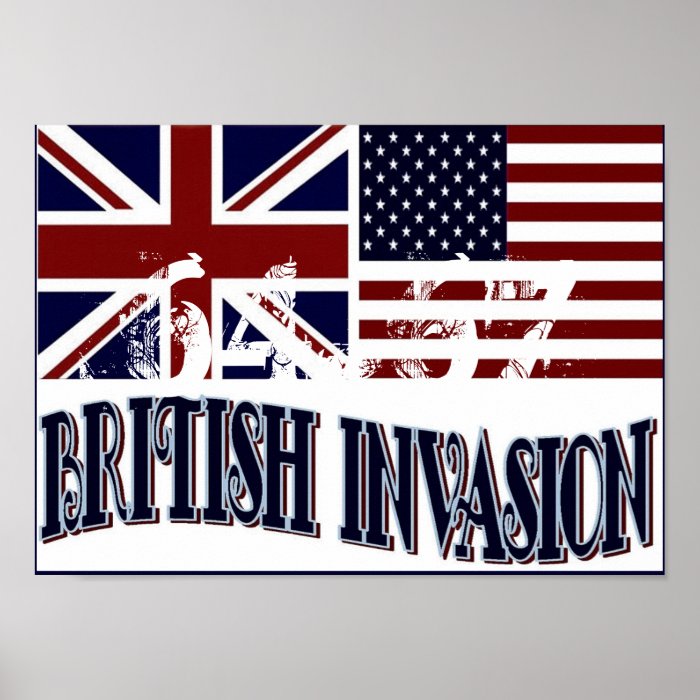 BRITISH INVASION POSTERS