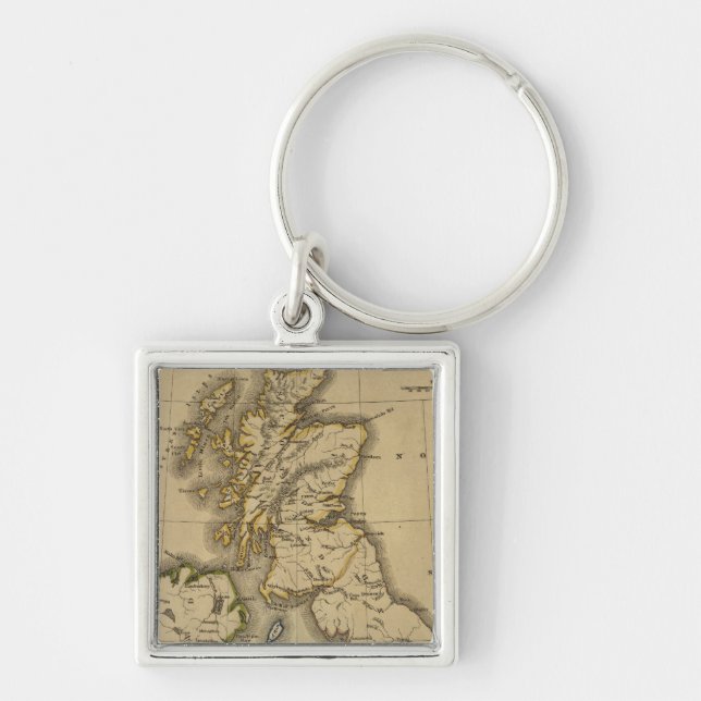 British Islands 2 Keychain (Front)