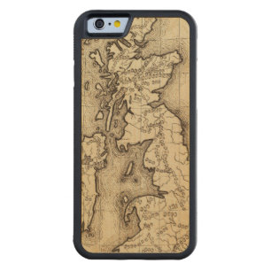 British Islands Carved Maple iPhone 6 Bumper Case