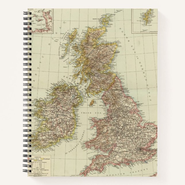 British Isles 10 Notebook (Front)