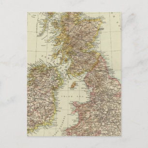 British Isles 10 Postcard