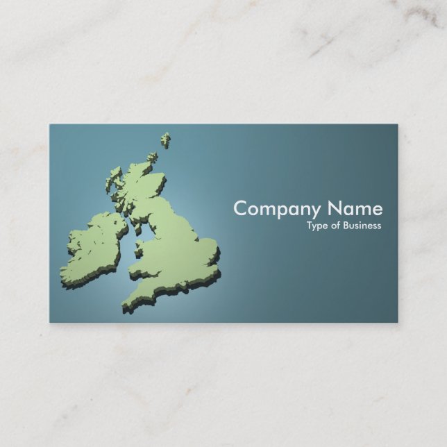 British Isles 3d 01 Business Card (Front)