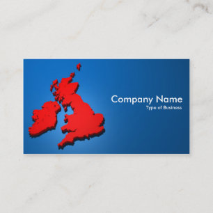 British Isles 3d 03 Business Card