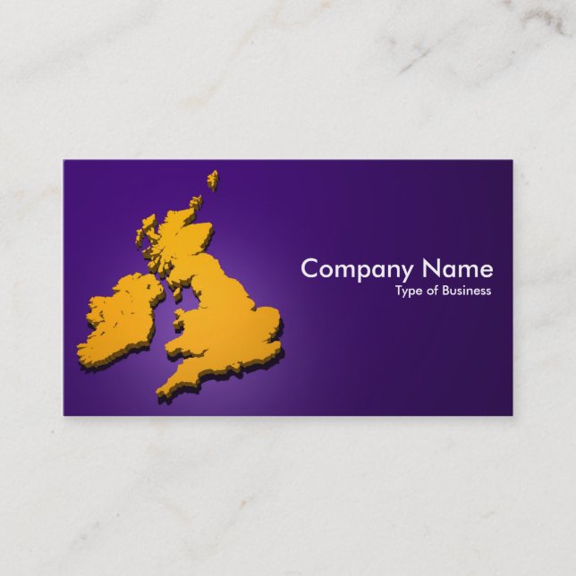 British Isles 3d 09 Business Card (Front)