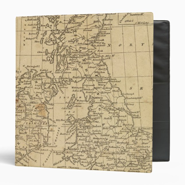 British Isles 5 3 Ring Binder (Front/Inside)