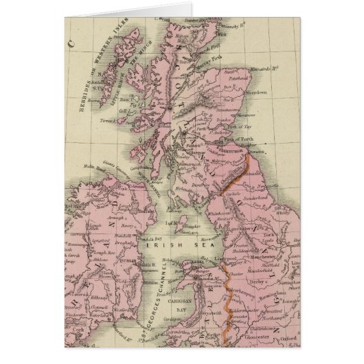 British Isles 5 Cards (Front)