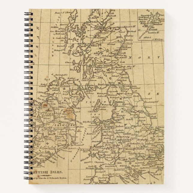 British Isles 5 Notebook (Front)