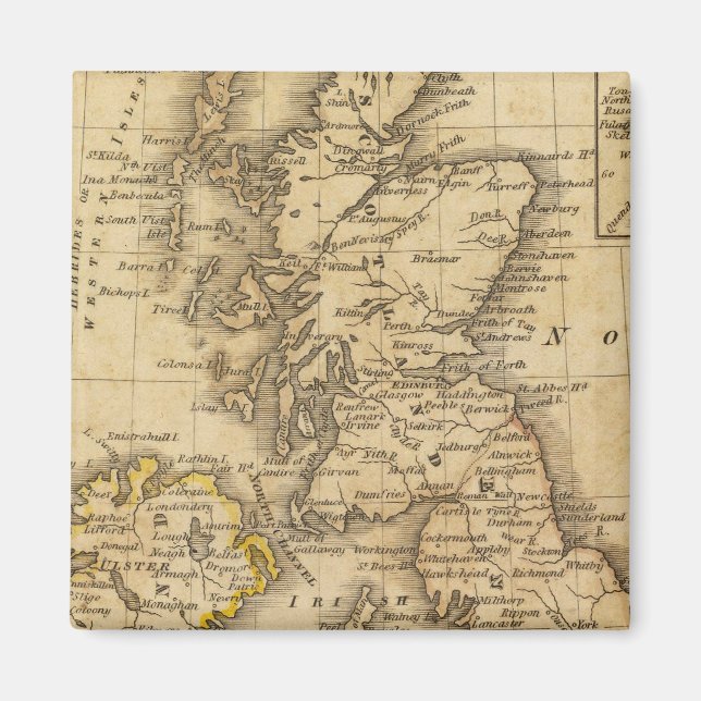 British Isles, Asia Magnet (Front)