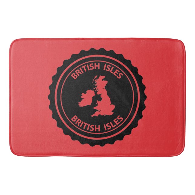 British Isles Bath Mat (Front)
