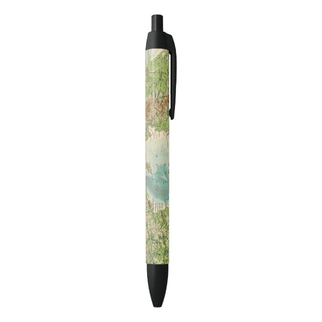 British Isles bathyorographical map Pen (Bottom (Vertical))