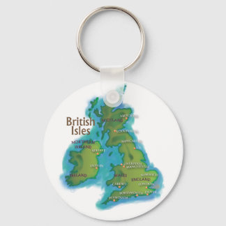 British Isles Keychain