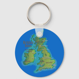 British Isles Keychain