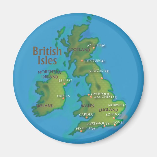 British Isles Magnet (Front)