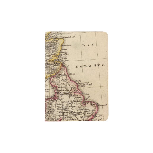 British Isles Map Passport Holder (Front)