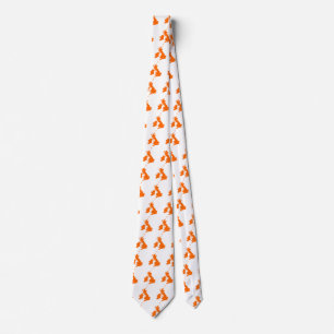 British Isles - Orange Neck Tie