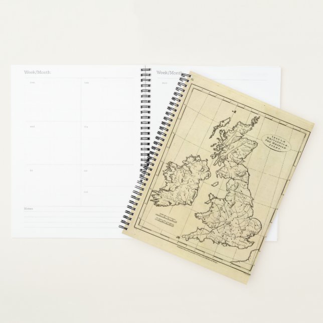 British Isles outline map Planner (Display)