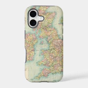 British Isles political map iPhone 17 Case